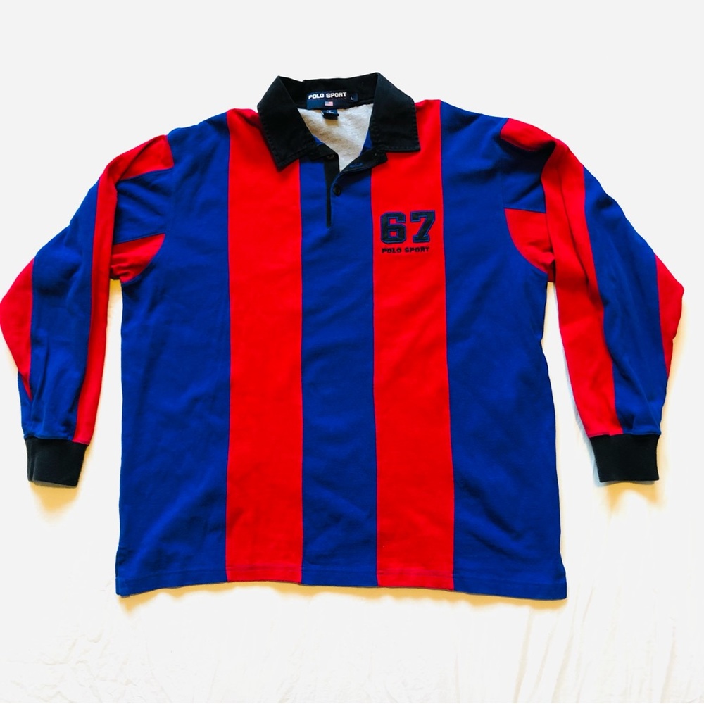 Vintage Polo Sport Long-sleeve polo